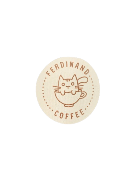 Ferdinandcoffee Textilsticker Ferdinandcoffe Textilsticker Ferdinand-Coffee 