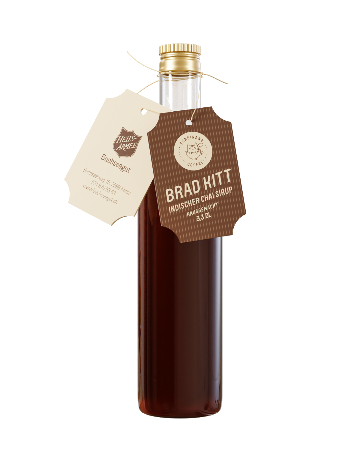 Brad Kitt (Premium)Indischer Chai Sirup 3,3 DL
