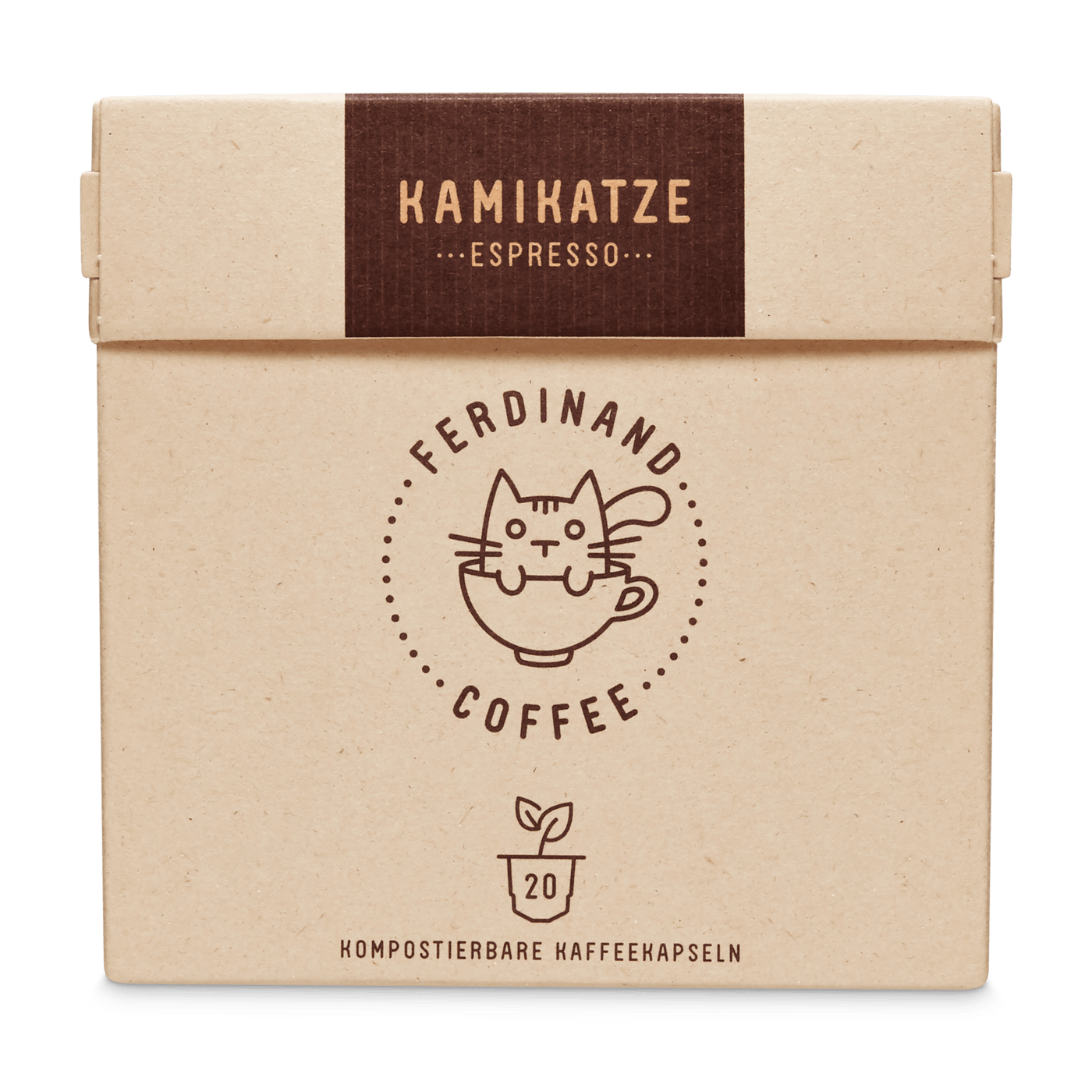Restholzkapseln - Espresso Ferdinand-Coffee 