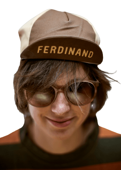Velomütze Velomütze Ferdinand-Coffee 